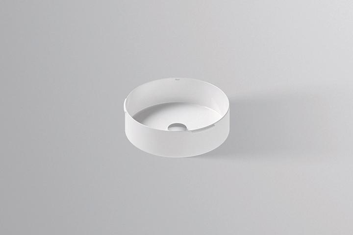 Image du produit Alape Cuvette de fond d' UB.KE400, ronde Ø 39,4cm, 3225504000, blanche (570 mm, 570 mm)