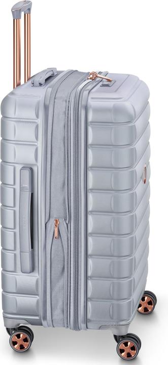 Produktbild Delsey Harde koffer / Trolley / Reiskoffer - Shadow 5.0 - 66 cm - Zilver (77 l)