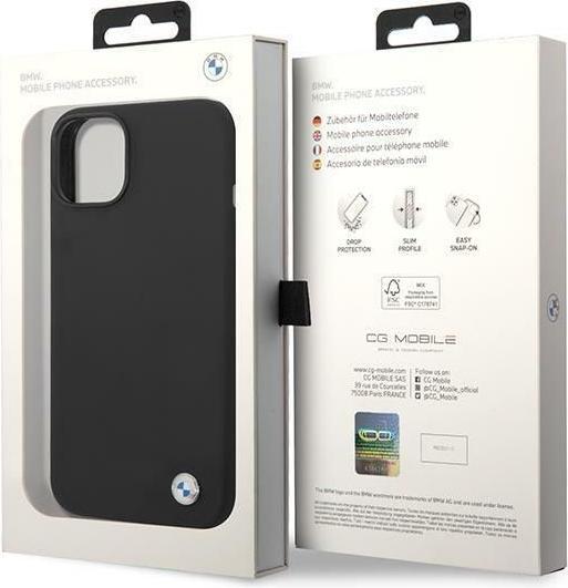 Actual product image BMW Silicone Case for Apple iPhone 14 - black (Apple iPhone 14)
