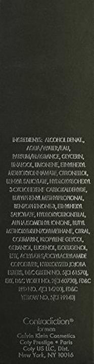 Actual product image Calvin Klein Contradiction Him (Eau de toilette, 30 ml)