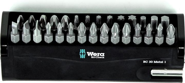 Actual product image Wera Bit-Check 30 Metal 1 (Hexagon socket TX)