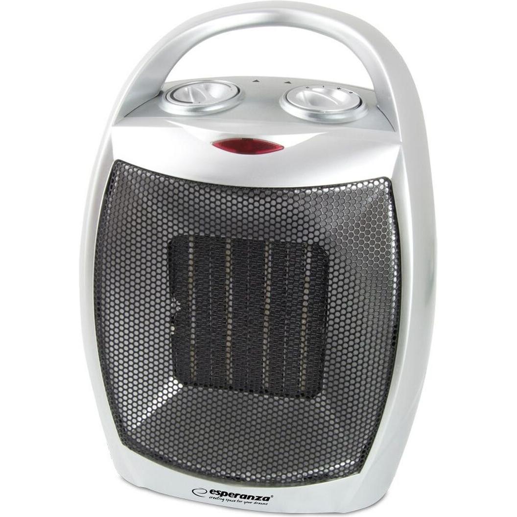 Esperanza EHH006 Elektrische Raumheizung Indoor, Termoventilatore, Nero