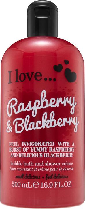 I Love... Raspberry & Blackberry Bubble Bath & Shower Cream 500ml (500 ml)