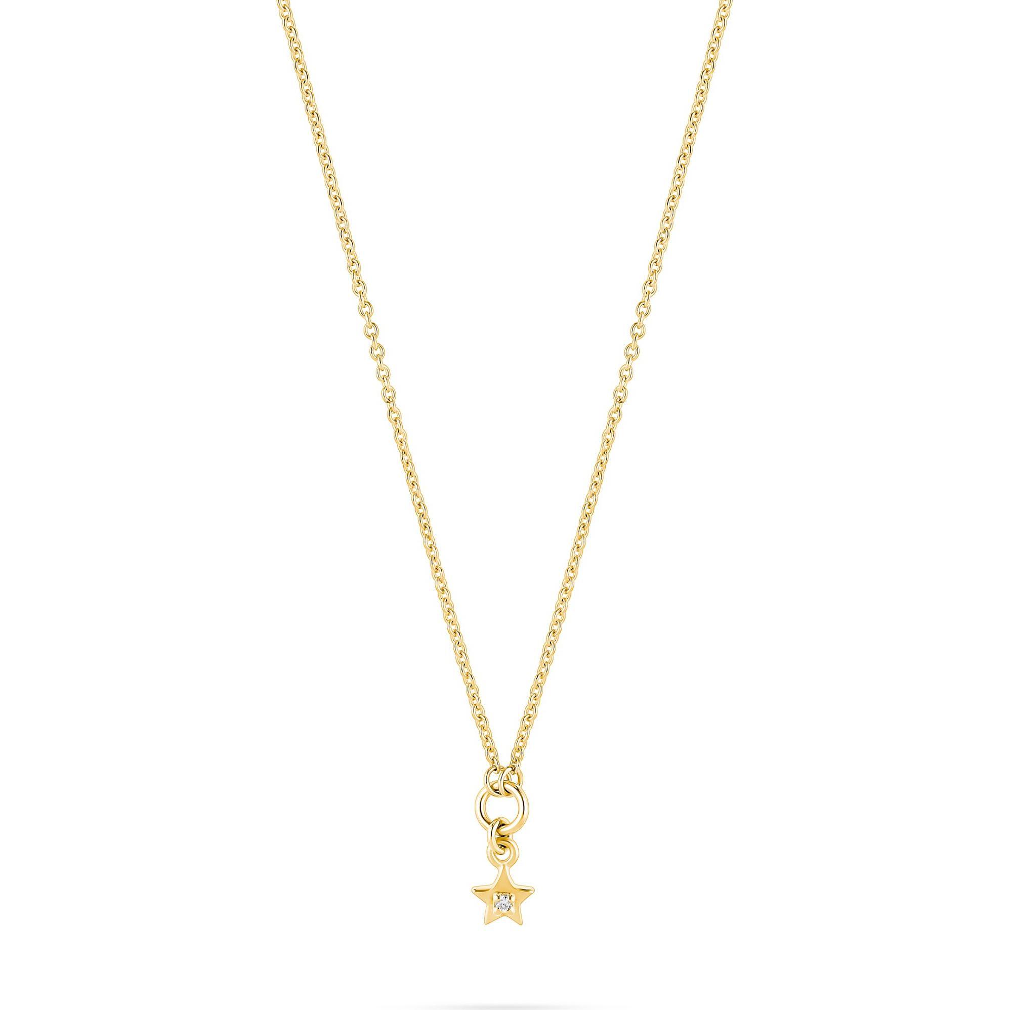 Esprit, Halsschmuck, Kette Star, (925er Silber, 42 cm)