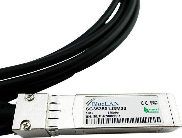 Immagine prodotto BlueLAN Force10 CBL-10GSFP-DAC-2M compatibile DAC SFP+ SC353501J2M30
