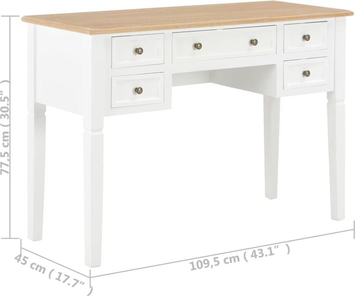 Produktbild VidaXL Nasira (109.5 x 45 x 77.5 cm)