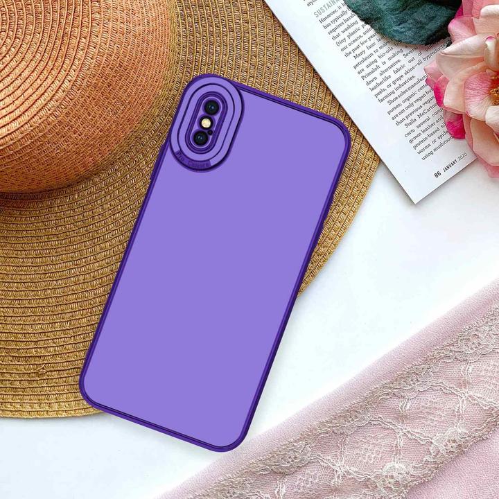 Actual product image Cadorabo TPU case with camera protection for Apple iPhone X / XS (Apple iPhone X)