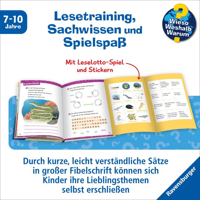 Produktbild Ravensburger Wieso? Weshalb? Warum? Erstleser, Band 8: Ozeane (Deutsch, Carola von Kessel, Ruby Warnecke, 2022)