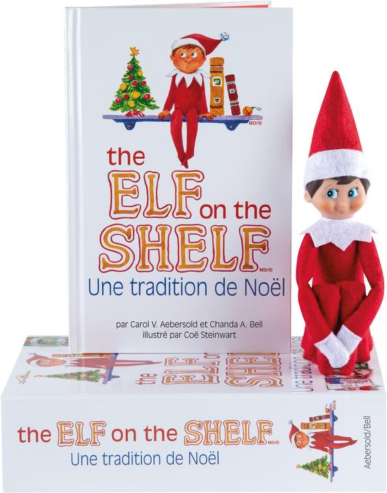 Actual product image Elf on the Shelf Boy, F version