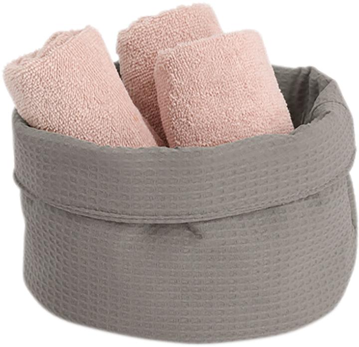 Produktbild Zeller Present Aufbewahrungskorb Waffelpiqué ø 20x12 cm