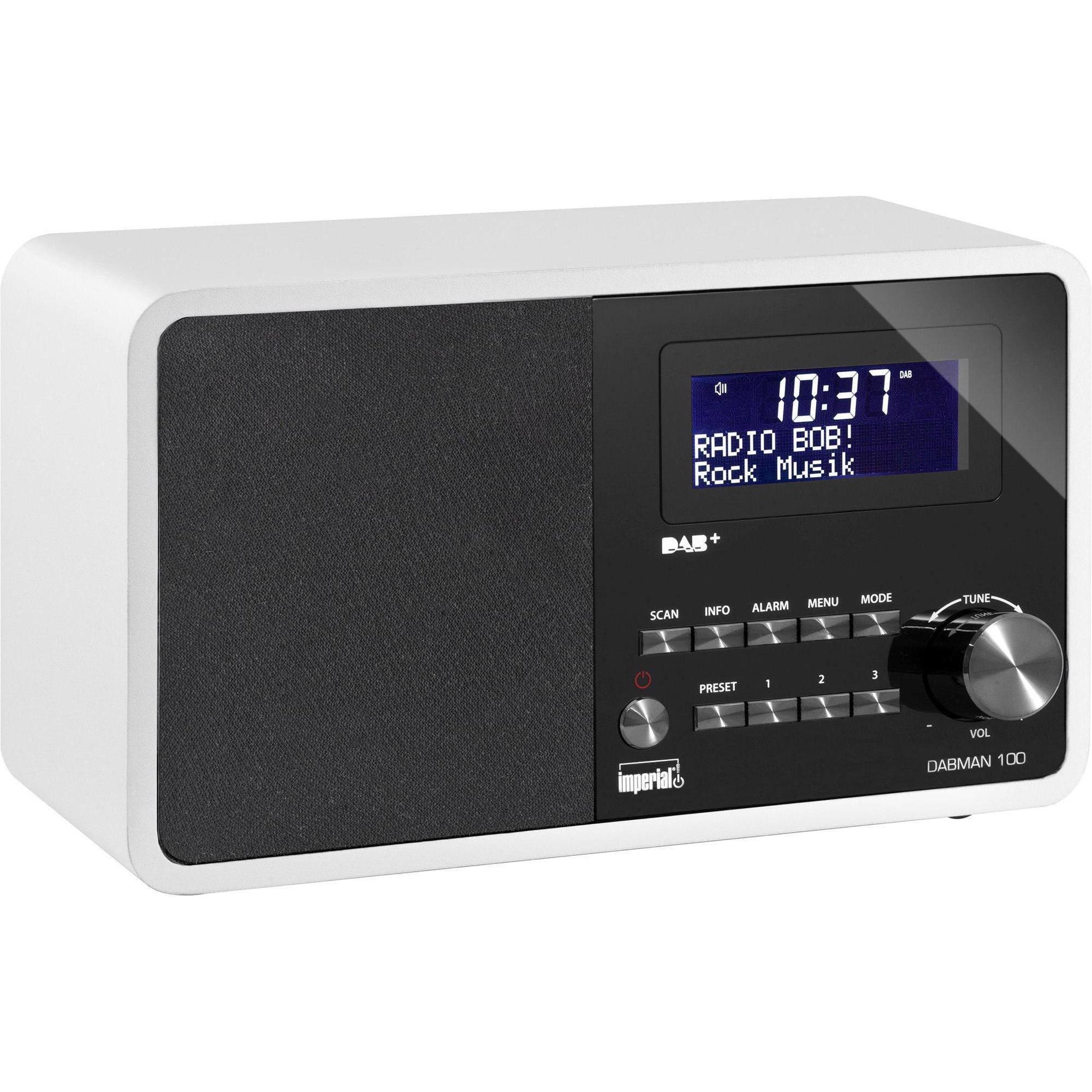 Imperial Dabman 100 (DAB+, FM), Radio, Weiss