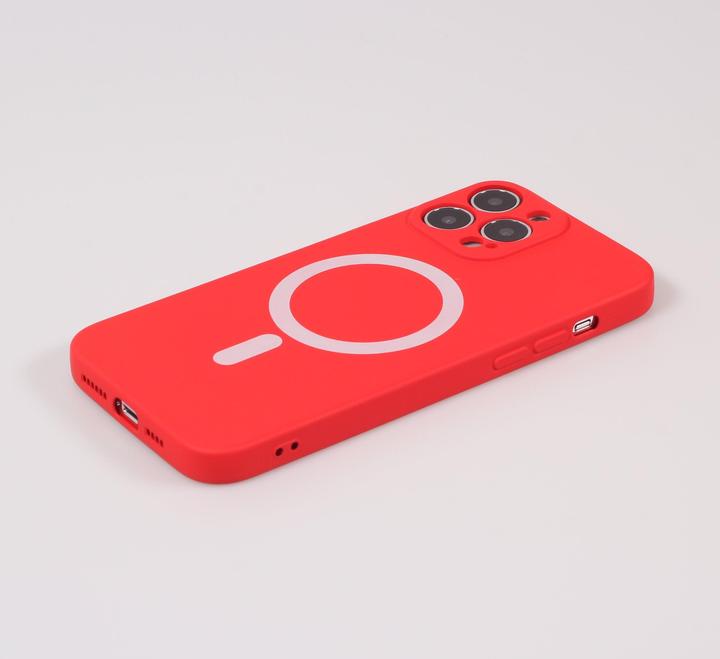 Produktbild PhoneLook Hülle Soft-Shell silikon cover mit MagSafe und Kameraschutz (Apple iPhone 15 Pro)