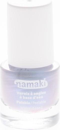 Produktbild Namaki Set 3 wasserbasierende, abziehbare Nagellacke Frosted Blue Pale Pink Blue Silver mit gratis Nail Fi (Frosted Blue Pale Pink - Blue Silver, Gel-Effekt Nagellack)