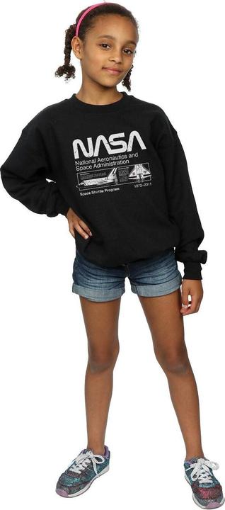 Image du produit Nasa - Sweat CLASSIC SPACE SHUTTLE - Fille (128)