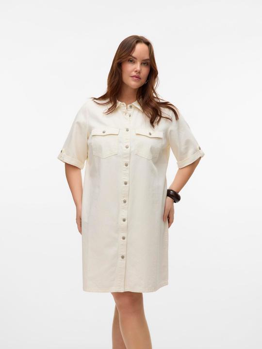 Actual product image Vero Moda VMCJENNIE Kurzes Kleid Jeanskleid (46)