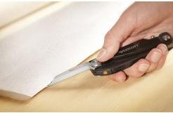 Actual product image Westcott Universal knife stainless steel + "S" blade, folding