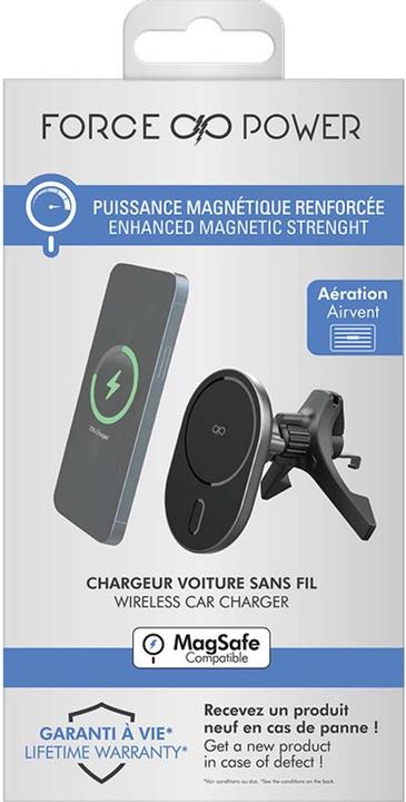 Actual product image Force Power 15W induction charger