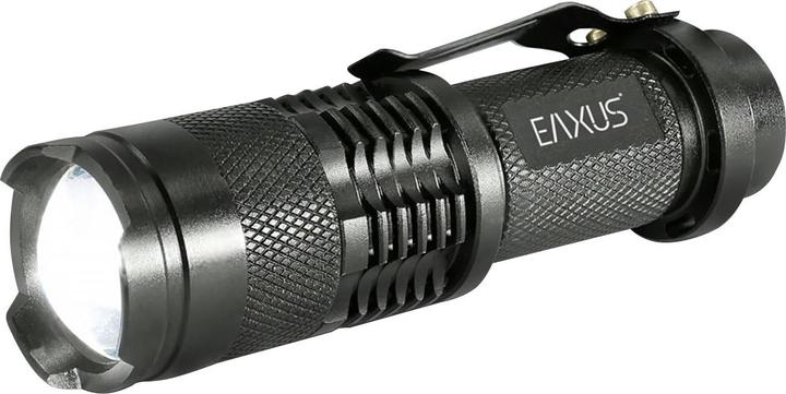 Actual product image Eaxus Glow-X LED mini torch with belt clip battery-powered 300 lm 40 g (9 cm, 300 lm)