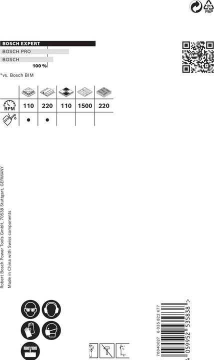 Image du produit Bosch Professional Zubehör Expert (80 mm)