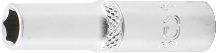 Actual product image BGS Socket, Hexagon, deep 6.3 mm (1/4") Drive 7 mm (7 mm)