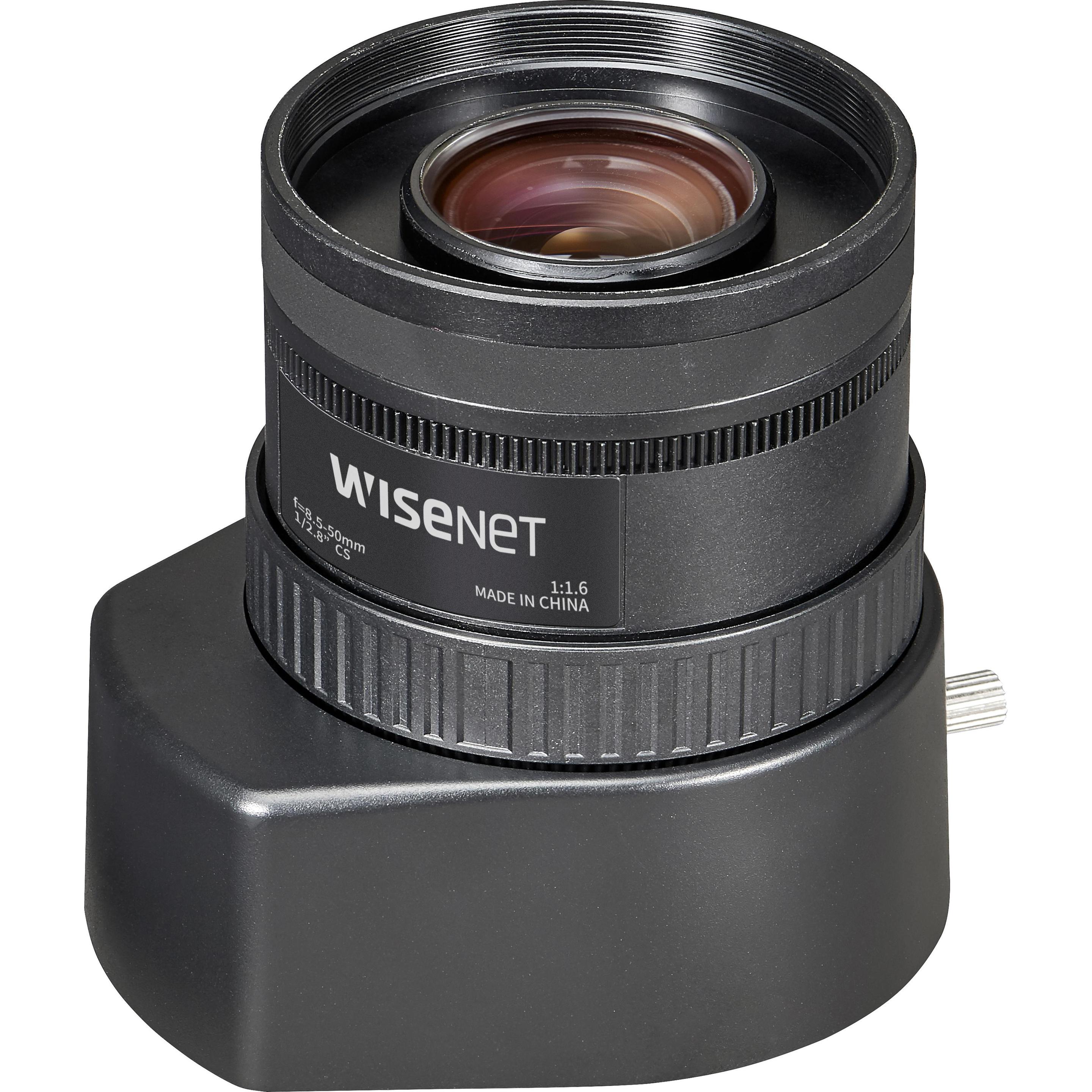 Hanwha Objektiv SLA-M8550D 8.5-50 mm DC C (Objektiv), Netzwerkkamera Zubehör