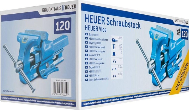 Immagine prodotto Heuer Vise (120 mm)