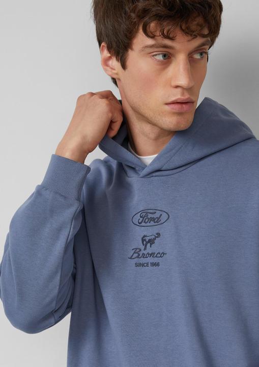 Produktbild s.Oliver Sweatshirt Softer Hoodie im Relaxed Fit mit Artwork (L, S)