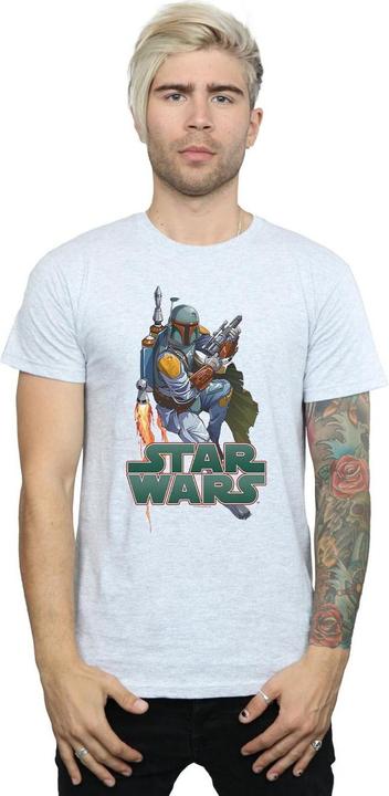 Produktbild Star Wars Boba Fett Fired Up TShirt (XL)