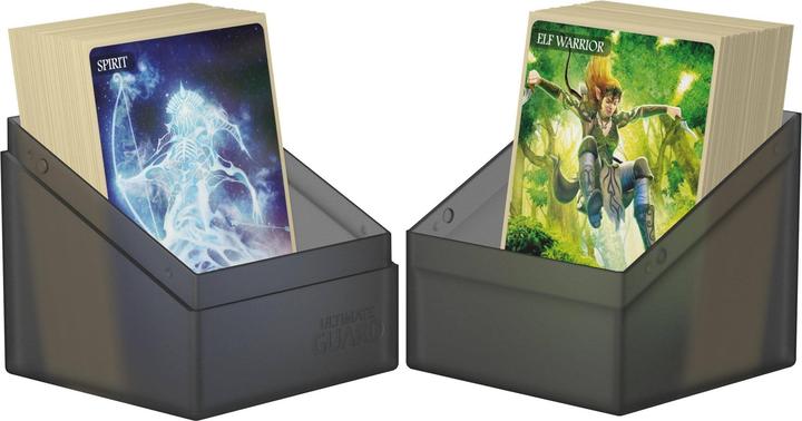 Image du produit Ultimate Guard UGD010692 - Boîte à cartes Boulder - 100+ cartes, taille standard, onyx