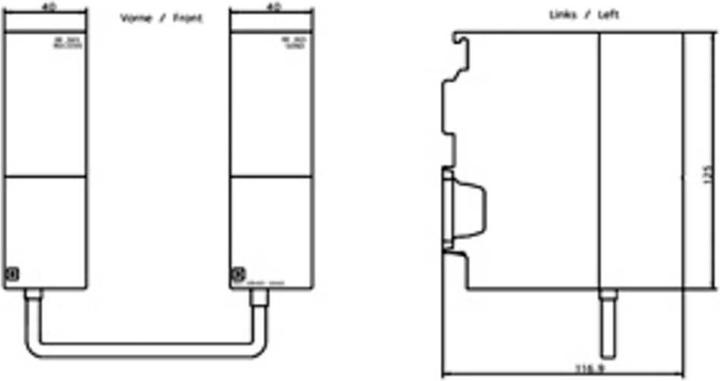 Produktbild Siemens SIMATIC S7-300,INTERFACE MODULE,IM 365