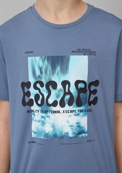 Actual product image S.Oliver T-Shirt Baumwoll-T-Shirt mit 3D-Druck (170, 176)
