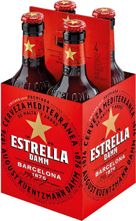 Immagine prodotto Malquerida Estrella Damm (6 x 25 cl)