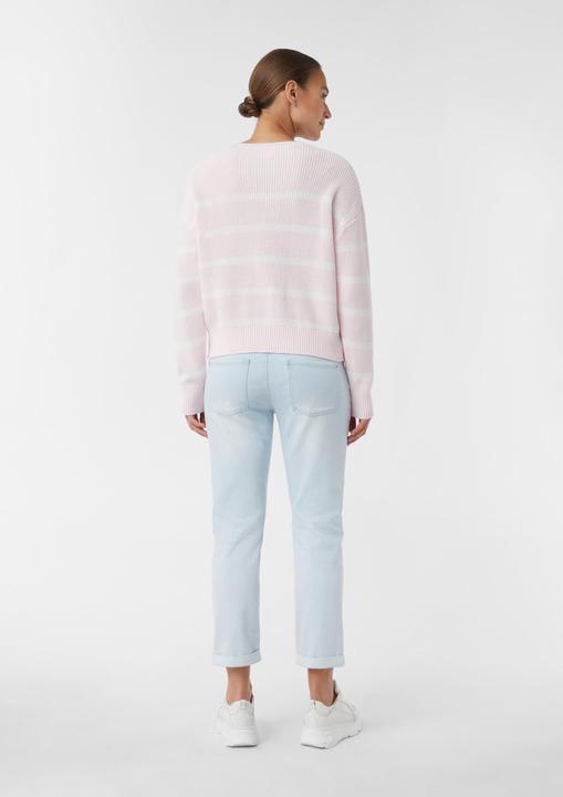 Produktbild Comma Strickpullover Gestreifter Strickpullover im Relaxed Fit (M)