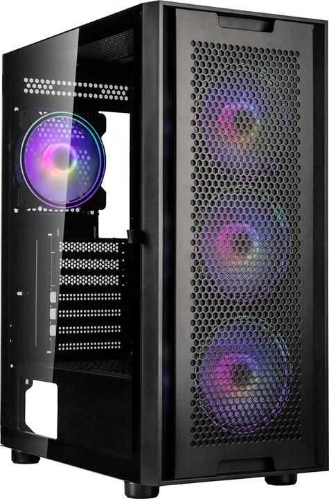 Kolink Observatory Duo ARGB Midi Tower - black (mATX, ATX, Mini-ITX)