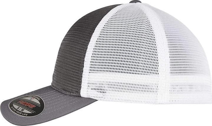 Produktbild Flexfit Zweifarbig Kappe Omnimesh Netzmaterial (L)