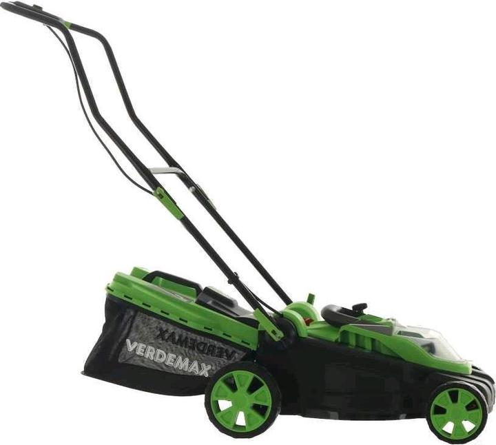 Actual product image Verdemax RS20 AkkuRasenmäher2x20V2,5Ah, Schnittbreite 38 cm (Rechargeable battery operated)