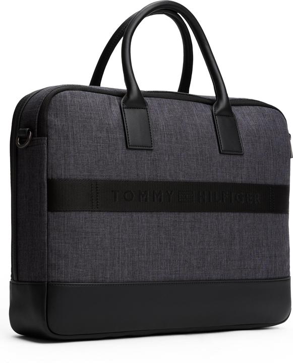 Productafbeelding Tommy Hilfiger Th Nylon Travel Computer Bag Mel (15.60")