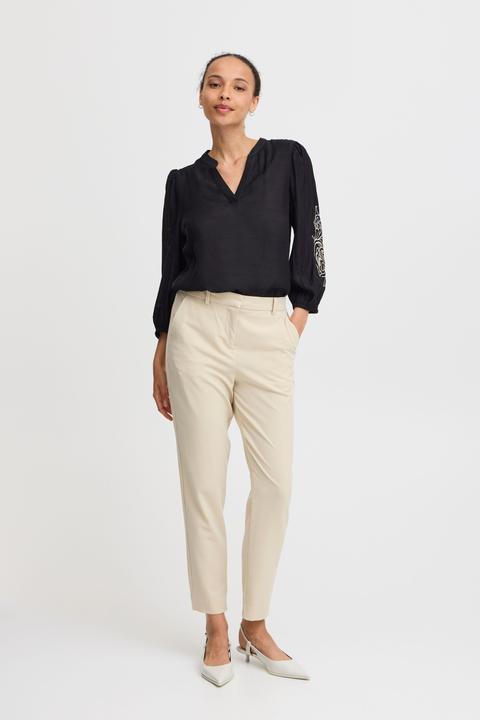Actual product image B.young BYIDAMY EMB BLOUSE 20816437 (34)