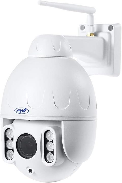 Image du produit PNI Caméra de vidéosurveillance IP652W WiFi PTZ 1080p 2MP Zoom optique 5X, autonome, H265 microSD- (1920 x 1080 Pixels, 320 x 176 pixels, 640 x 352 pixels)