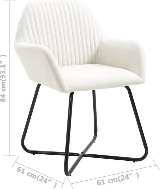 Actual product image vidaXL Esszimmerstuhl