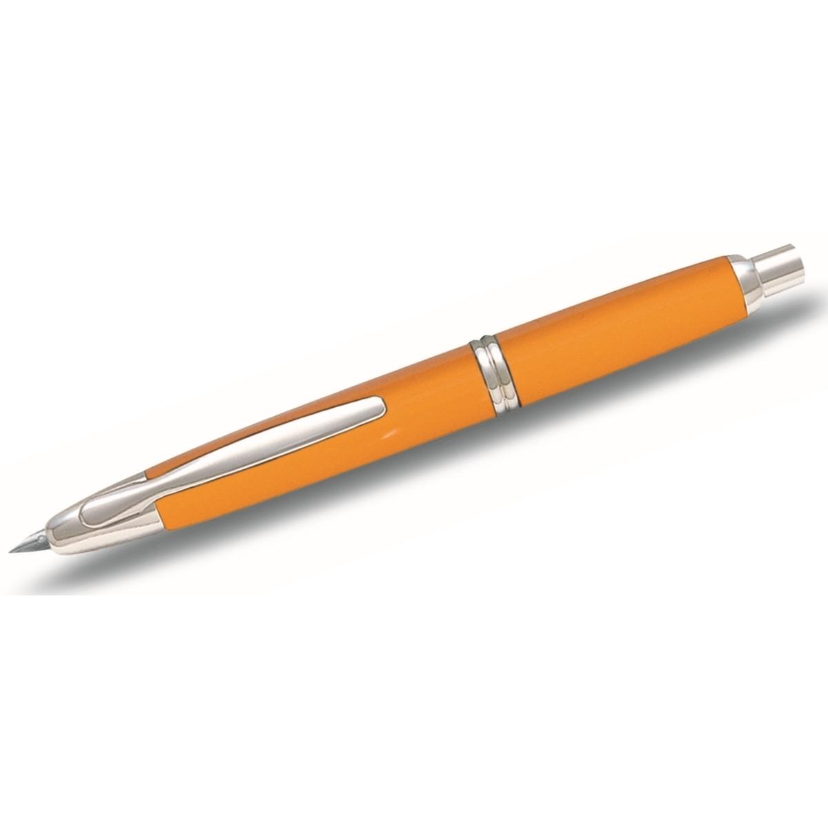 Pilot, Schreibstifte, Füllfederhalter Capless Rhodium B gelb (Gelb, 1 x)