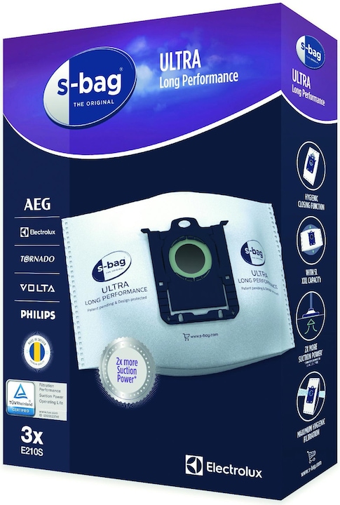 Actual product image Electrolux E210s (3 x)