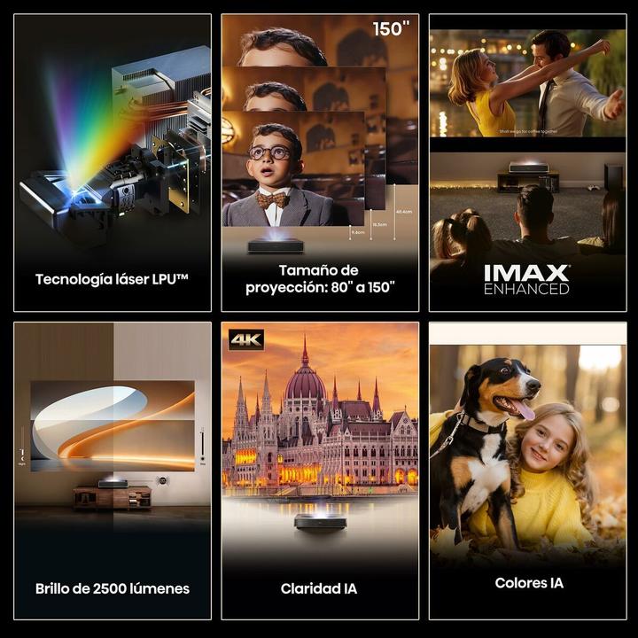 Image du produit Hisense PT1 (4K, 2500 lm, 0.25:1)