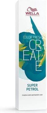 Produktbild Wella Vopsea semipermanenta Professionals Color Fresh Create Super Petrol, Petrol, 60ml (Super Petrol)