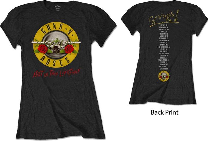 Produktbild Guns N Roses Not In This Lifetime Tour (Girlie) (L)