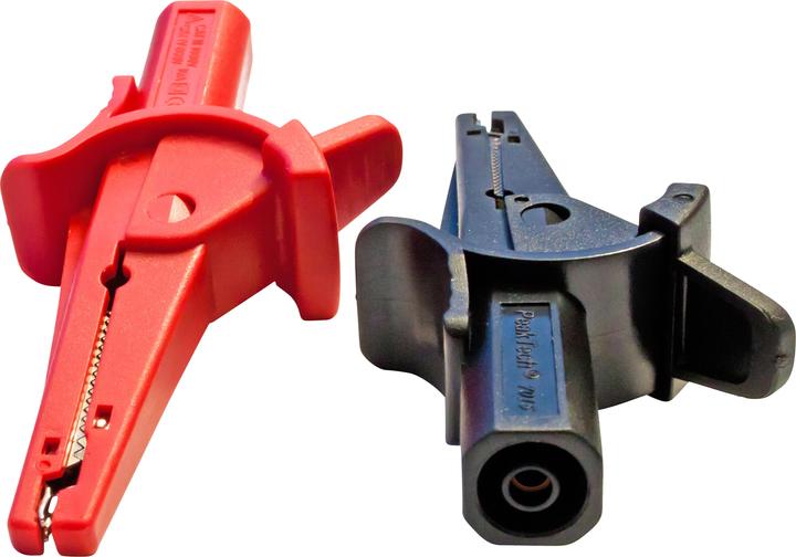 Actual product image Peaktech P 7015 Crocodile clips