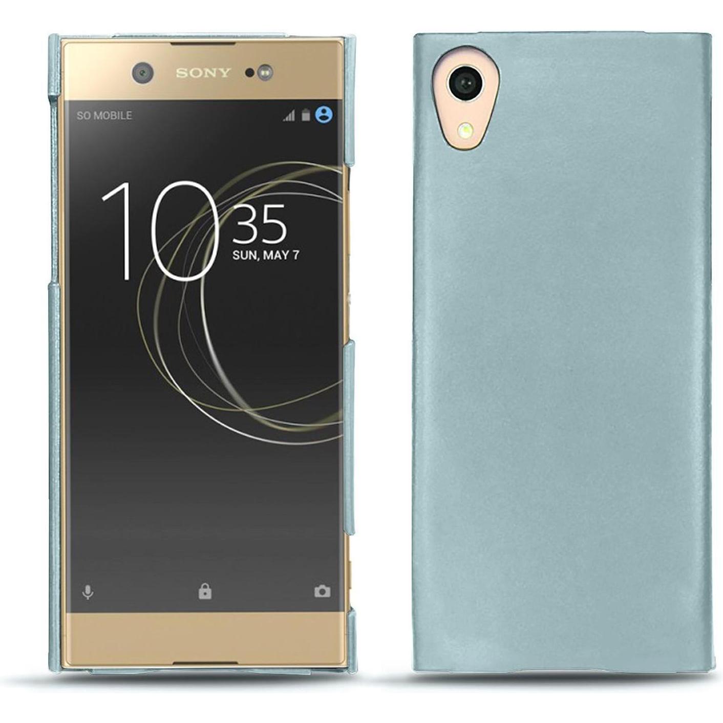 Thumbnail - Noreve Lederschutzhülle (Sony Xperia XA1 Ultra), Smartphone Hülle, Blau