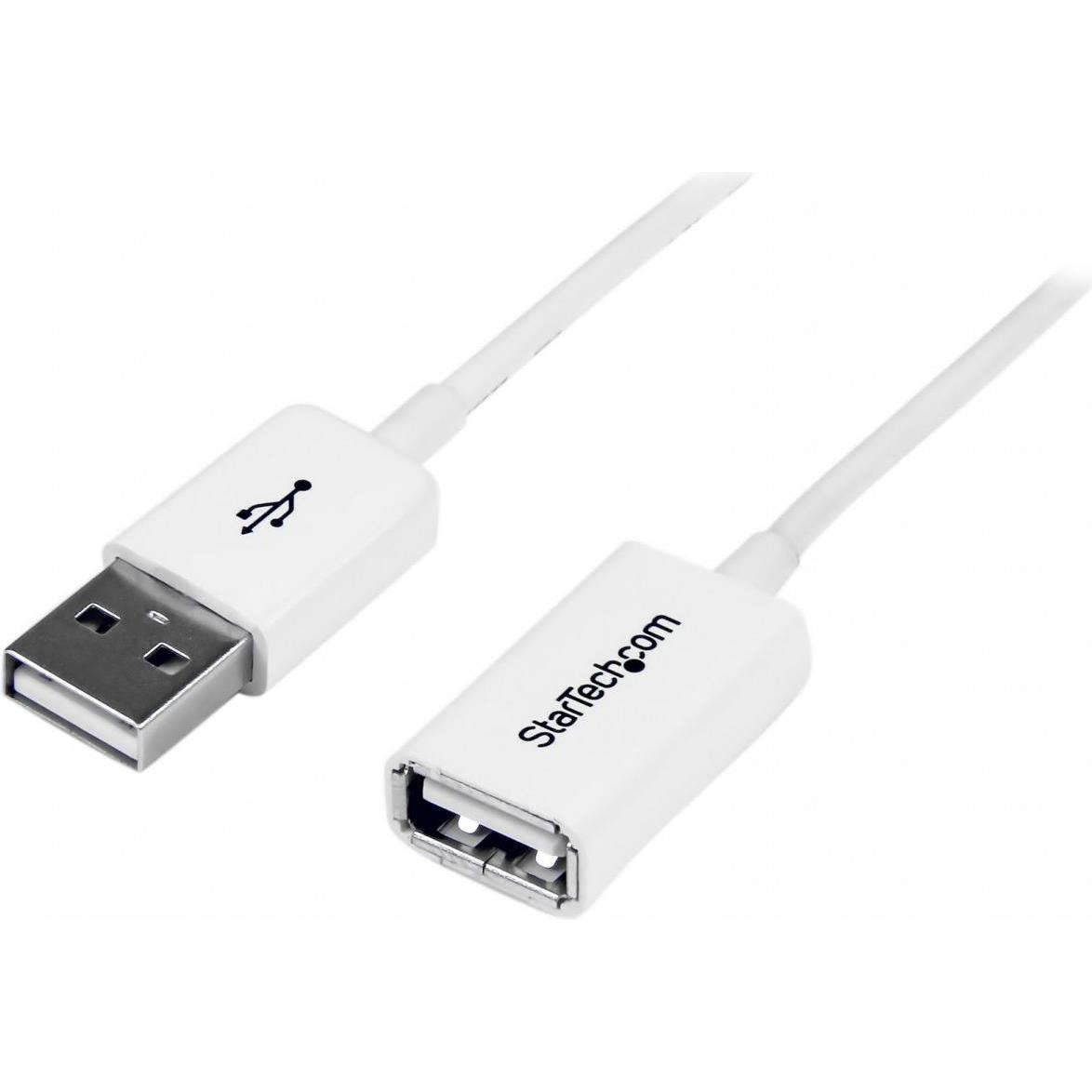 StarTech USB A - USB A (1 m, USB 2.0) (USBEXTPAA1MW)