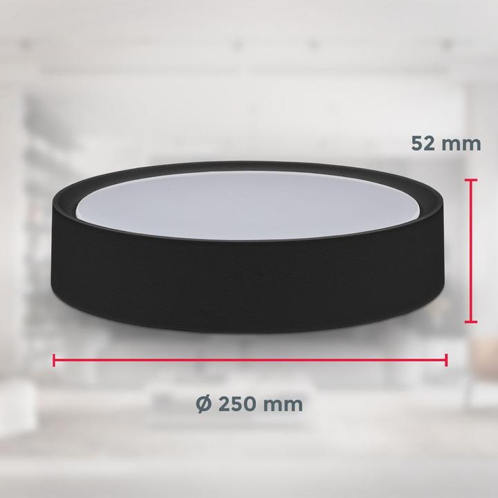 Actual product image B.K.Licht Ceiling lights (1200 lm)