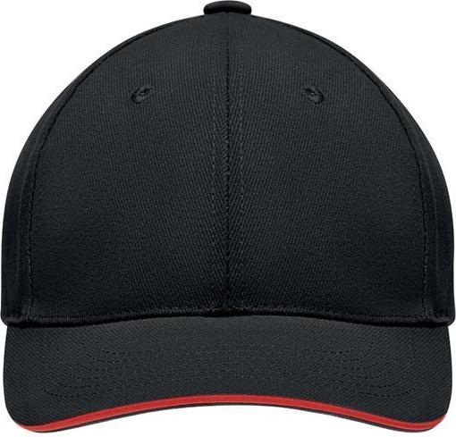 Actual product image MidOcean Tekapo Heavy Brushed Cotton Baseball Cap (One size)